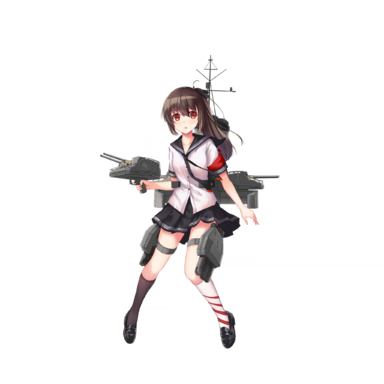 战舰少女R - 敷波·改 - 正常立绘