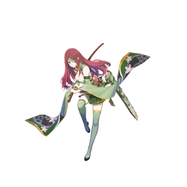 战舰少女R - 瑞凤·改 - 正常立绘