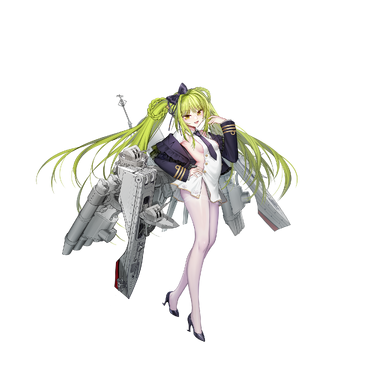 战舰少女R - 活泼(驱逐舰) - 正常立绘