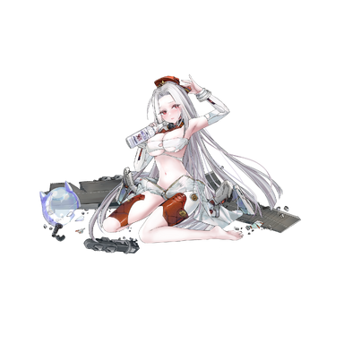 战舰少女R - 85工程 - 大破立绘