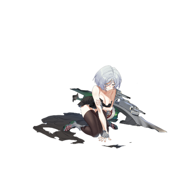 战舰少女R - 朱利奥·格马尼库斯 - 大破立绘