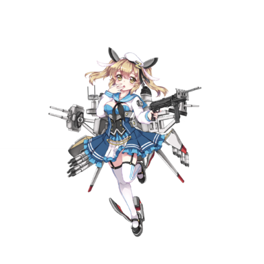 战舰少女R - Z31·改 - 正常立绘