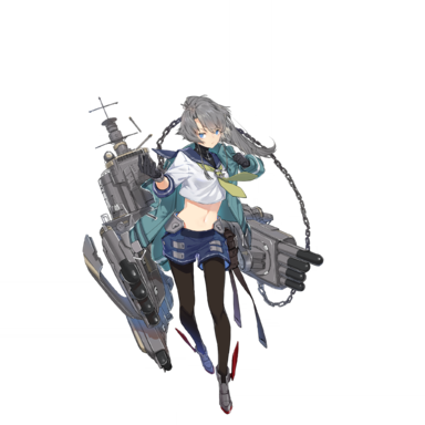 战舰少女R - 木曾 - 正常立绘