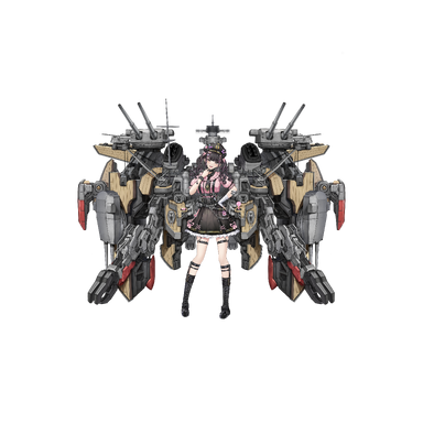 战舰少女R - H43 - 正常立绘