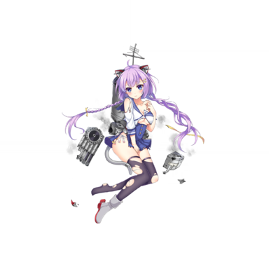 战舰少女R - 康弗斯 - 大破立绘