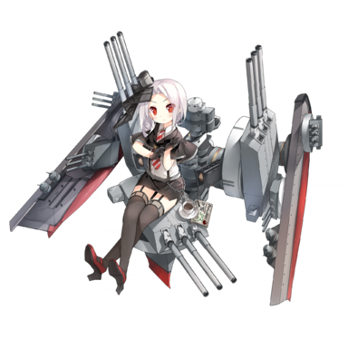 战舰少女R - 维托里奥·维内托 - 正常立绘