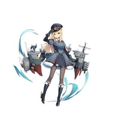 战舰少女R - 日丹诺夫 - 正常立绘