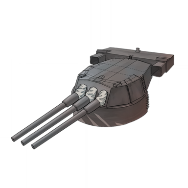 战舰少女R - 51厘米三联主炮 - 大型主炮
