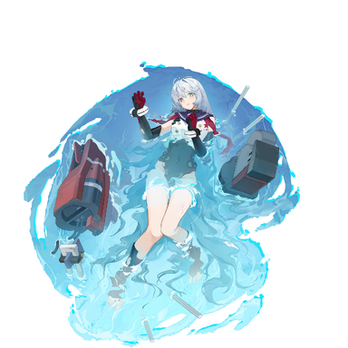 战舰少女R - S-189 - 大破立绘