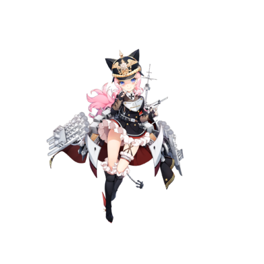 战舰少女R - Z22·改 - 正常立绘