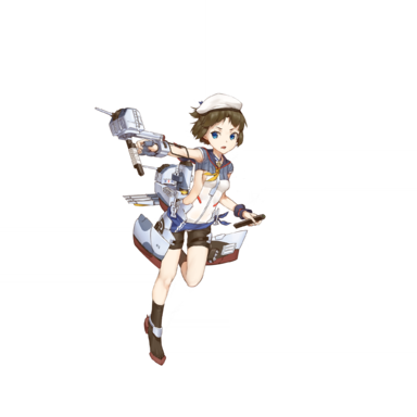 战舰少女R - 塞缪尔·B·罗伯茨·改 - 正常立绘