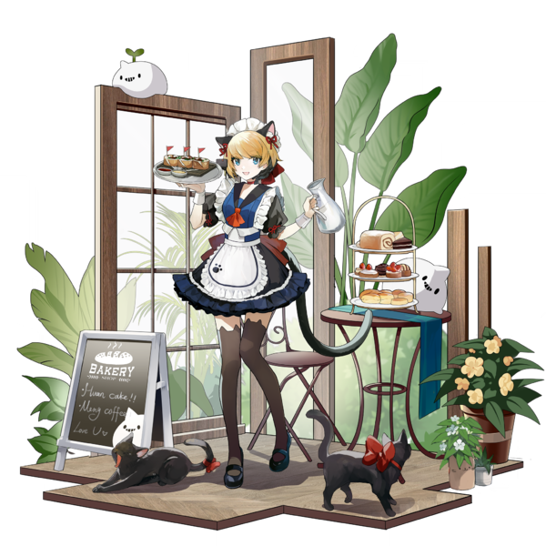 战舰少女R - 查尔斯·F·亚当斯 - 换装 - 猫愿心语 - 正常立绘