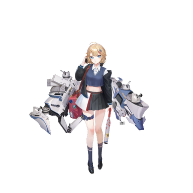战舰少女R - 诺福克(DL-1)·改 - 正常立绘
