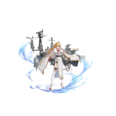 战舰少女R - 日丹诺夫·改 - 正常立绘