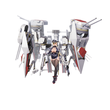 战舰少女R - Kw45 - 正常立绘
