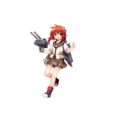战舰少女R - 阳炎 - 正常立绘