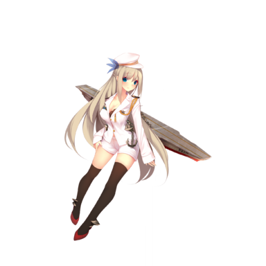 战舰少女R - 列克星敦(CV-2)·改 - 正常立绘