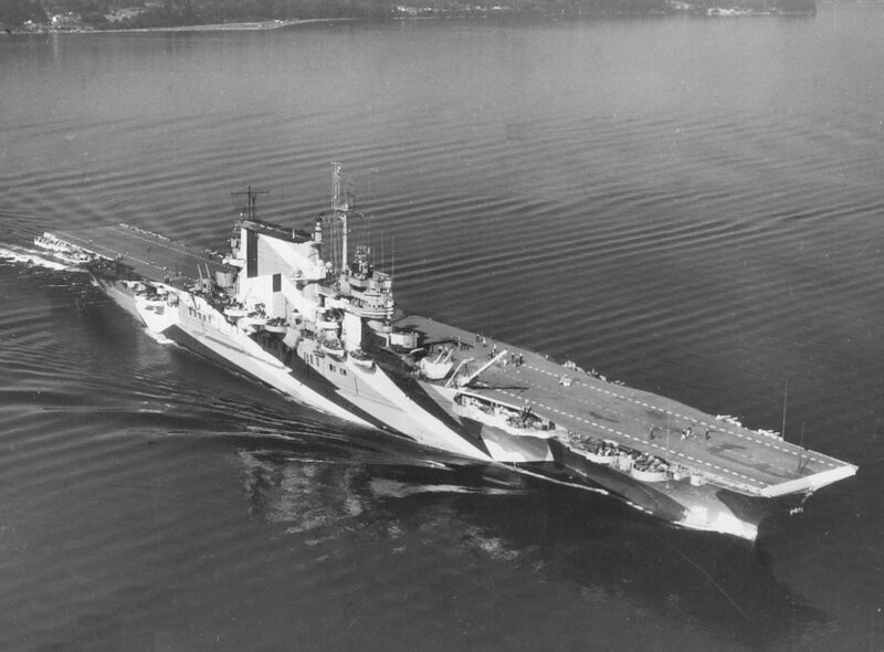 文件:USS Saratoga (CV-3) underway in Puget Sound on 7 September 1944 (19-N-72626).jpg