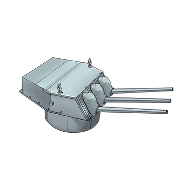 战舰少女R - MK.16三联8英寸自动炮（制导炮弹） - 中型主炮(重)