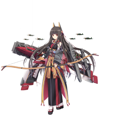 战舰少女R - 赤城·改 - 正常立绘