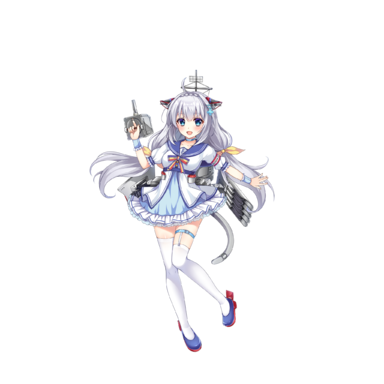 战舰少女R - 克拉克斯顿 - 正常立绘