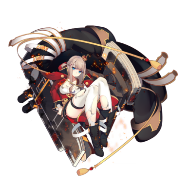 战舰少女R - 帝国·改 - 大破立绘
