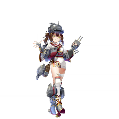 战舰少女R - 天雾 - 正常立绘