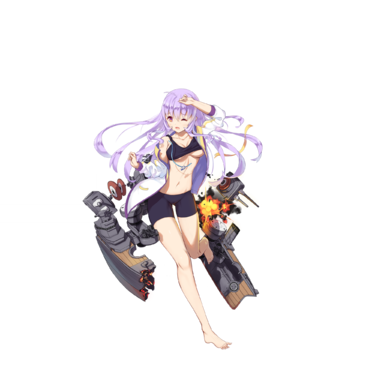 战舰少女R - 香取·改 - 大破立绘