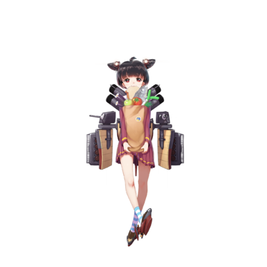 战舰少女R - 那珂 - 正常立绘