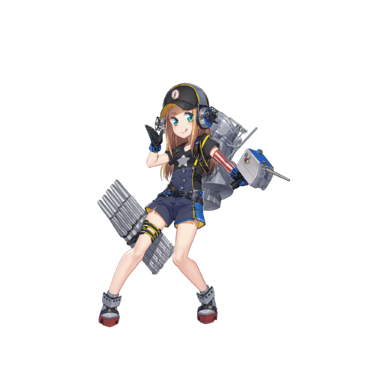 战舰少女R - 查尔斯·奥斯本 - 正常立绘
