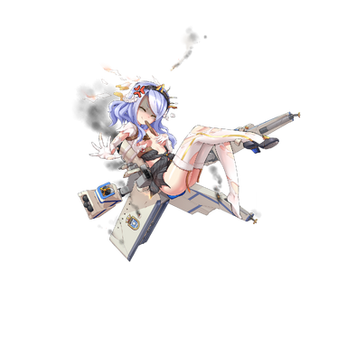 战舰少女R - 天后·改 - 大破立绘