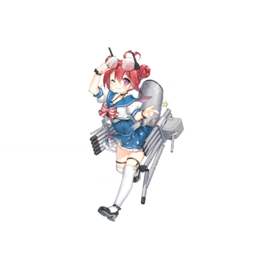 战舰少女R - 威廉·D·波特·改 - 正常立绘